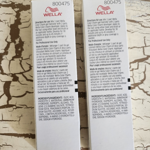 NEW Wella 9N Very Light Blonde Permanent Haircolor Lot of 2 - Picture 2 of 2